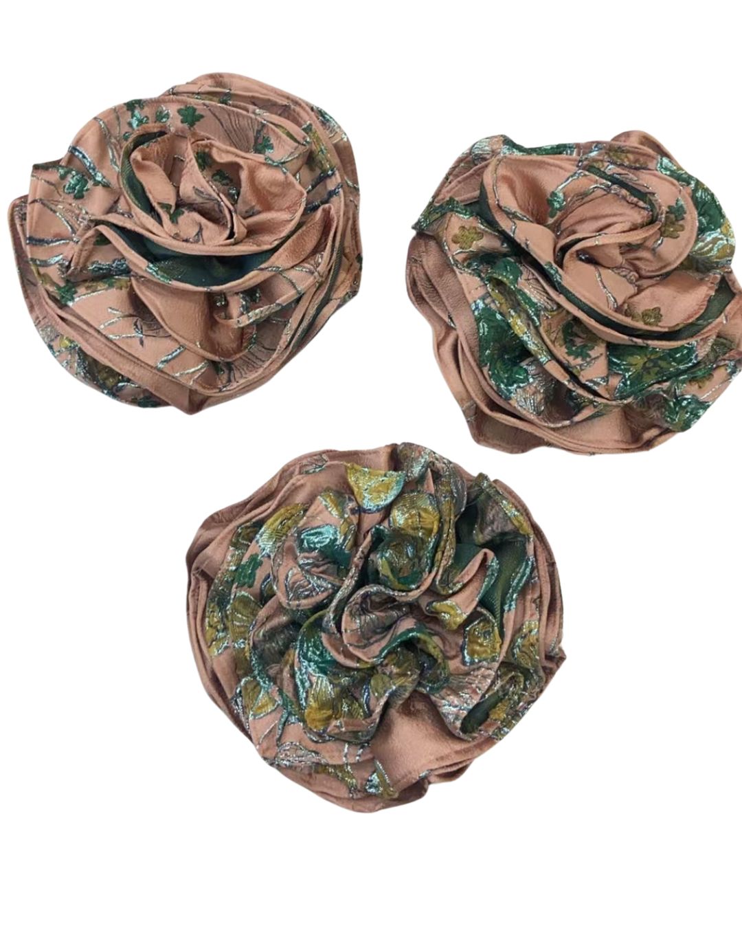 Floral Brocade Pin