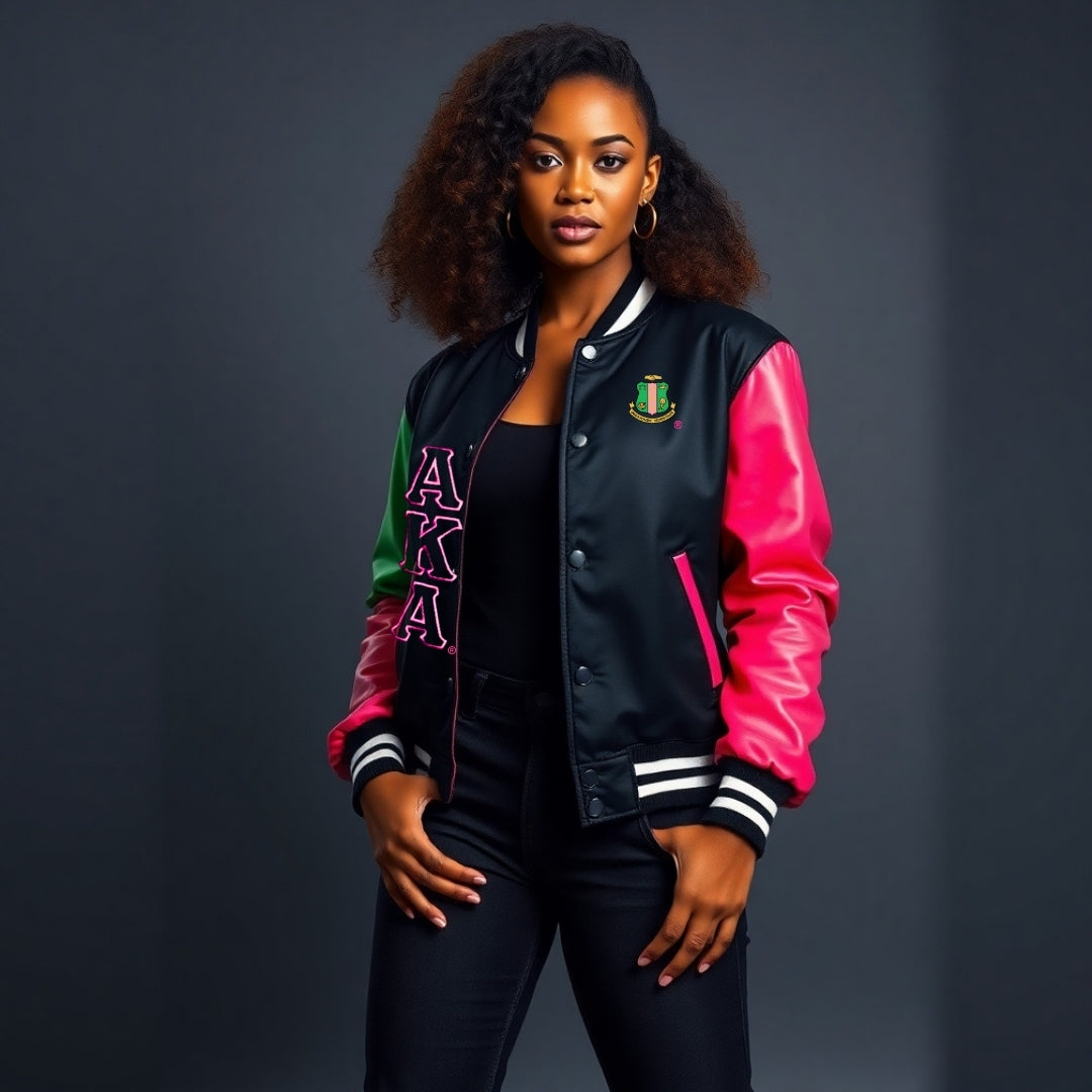Pretty in Pink AKA Varsity Jacket