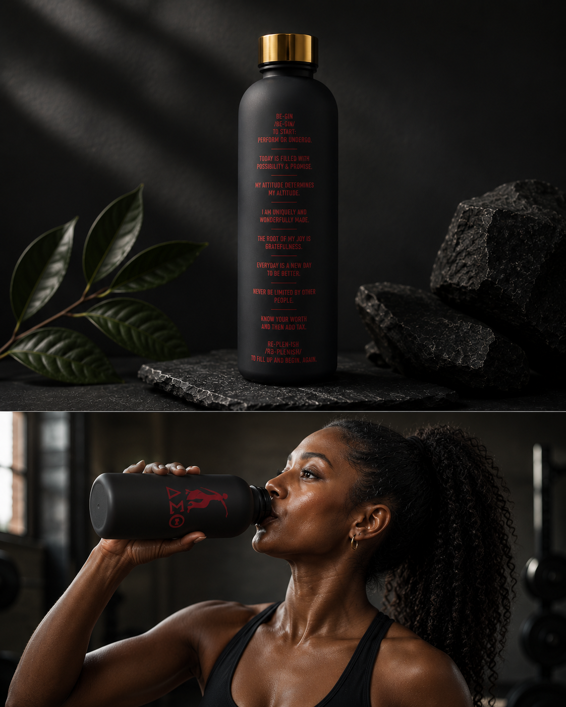 DST Affirmation HYDRATION Bottle