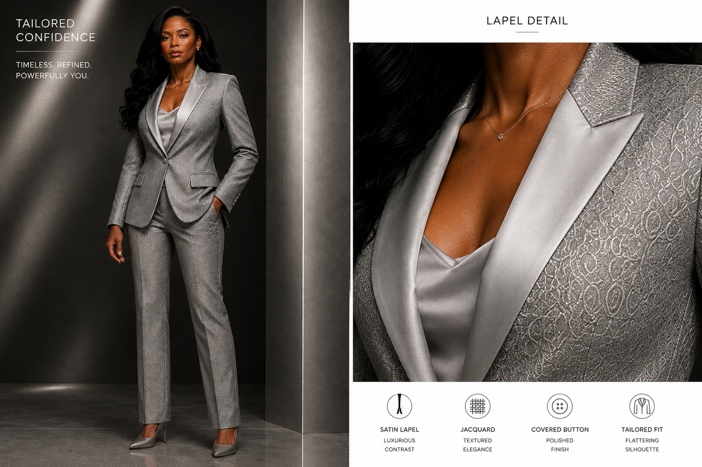 Sterling Silver Pantsuit