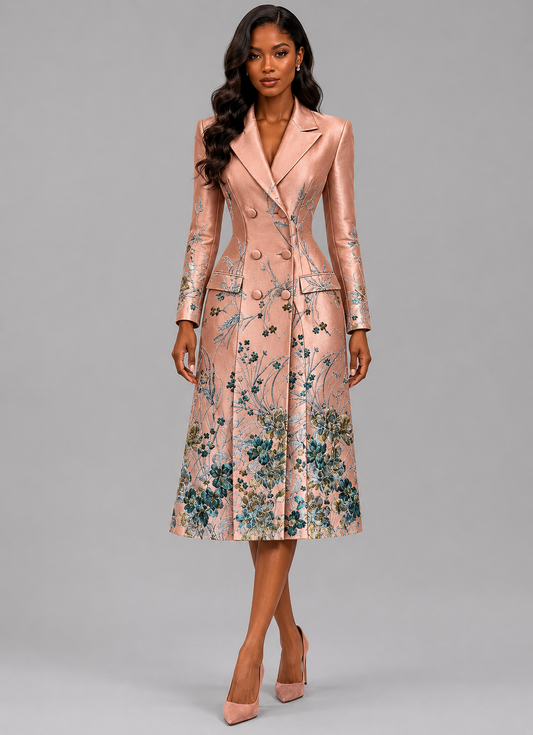 Riana Double Breasted Blazer Dress