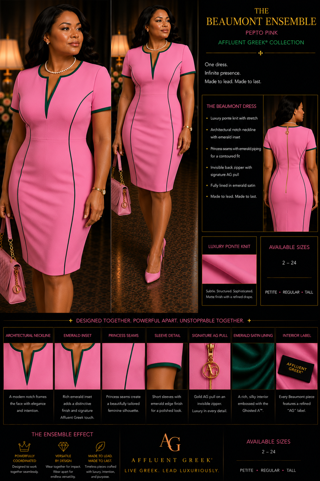 The Beaumont Signature -Pink