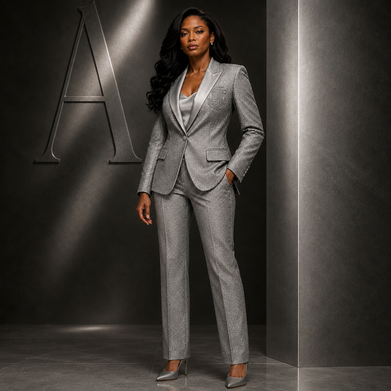 Sterling Silver Pantsuit