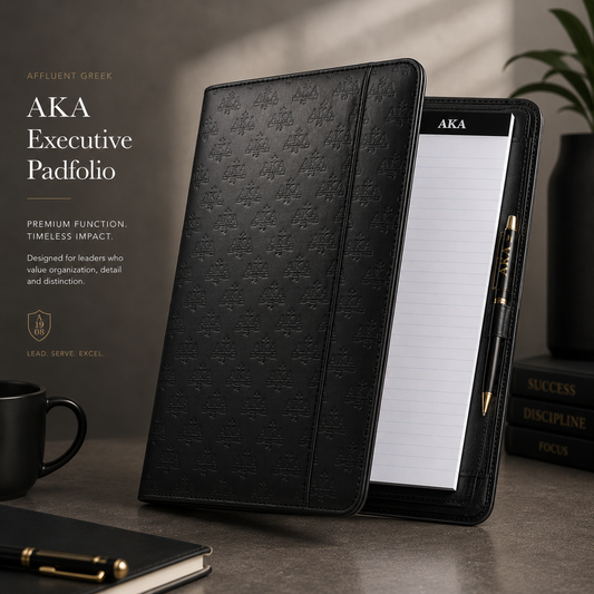AKA Executive Padfolio - Black