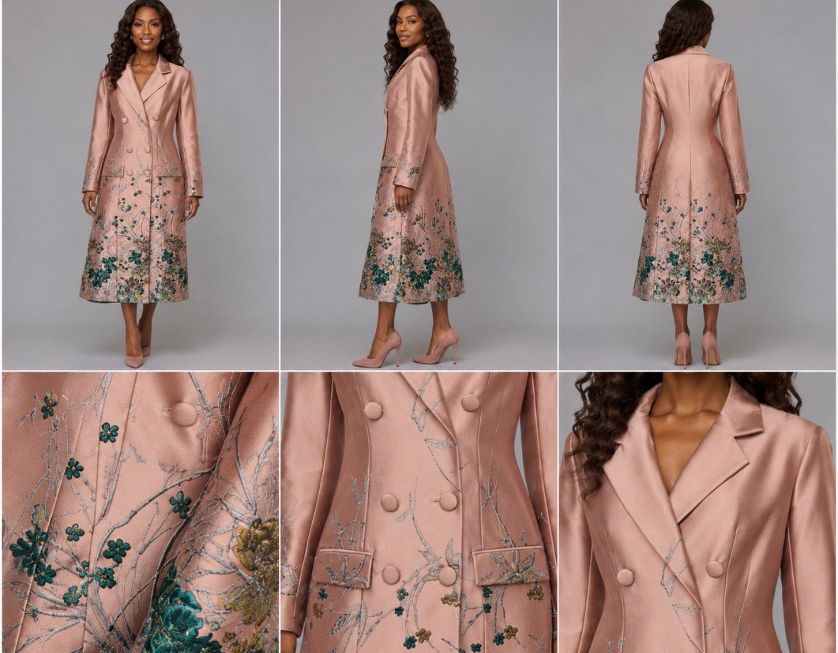 Riana Double Breasted Blazer Dress