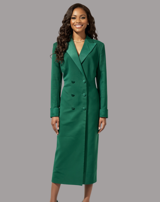 Sariana Tuxedo Coat Dress